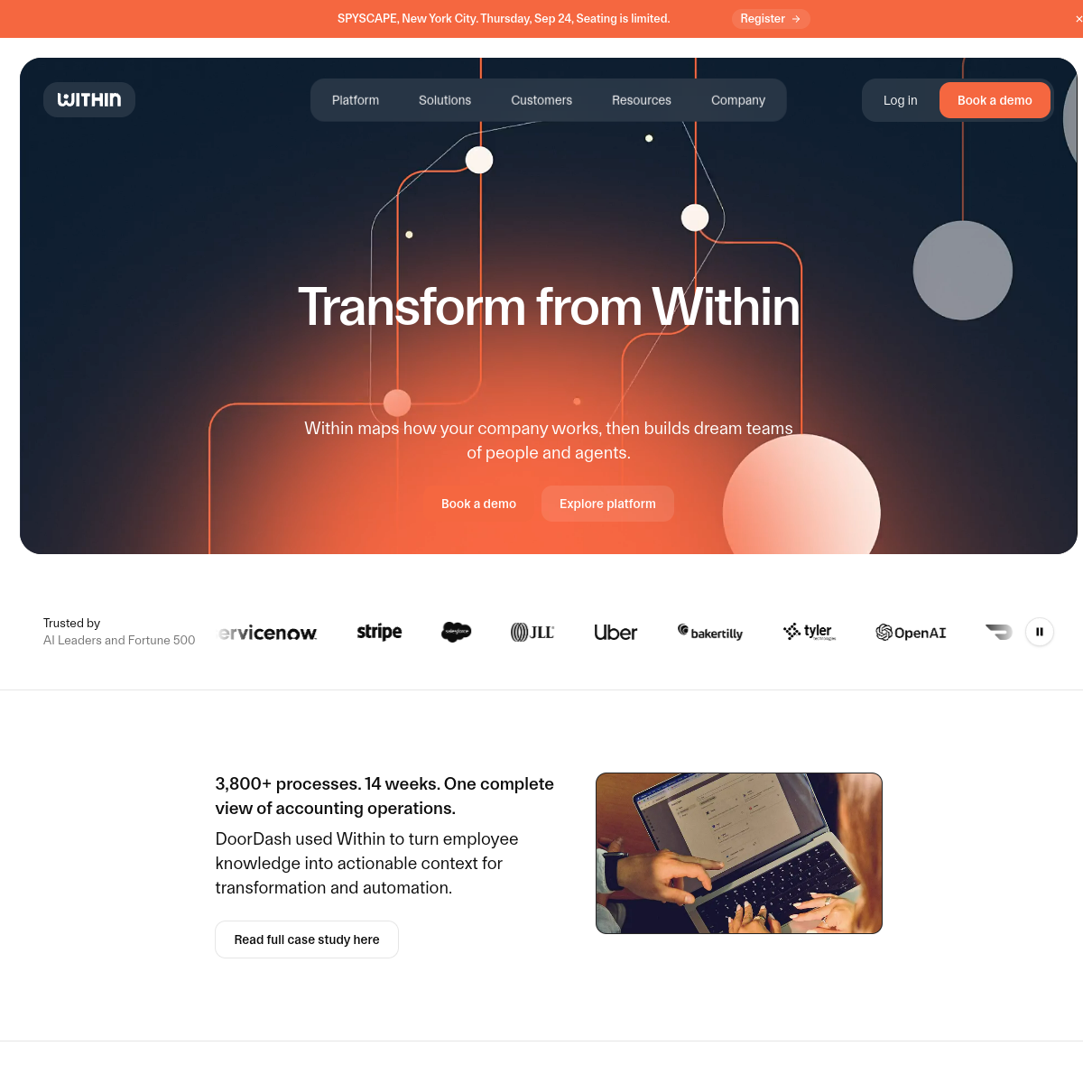 Screenshot of Klarity