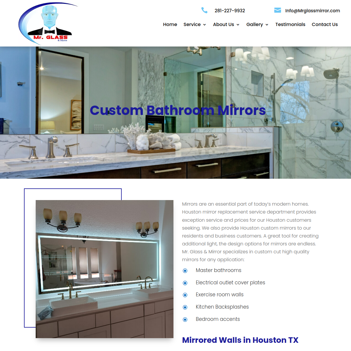Screenshot of Mr. Glass & Mirror