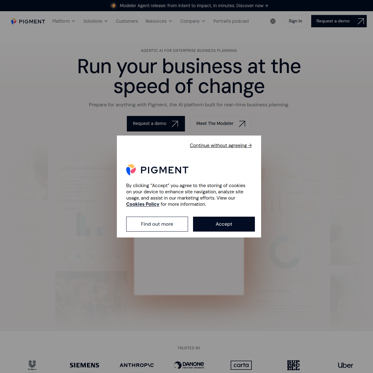 Screenshot of Pigment