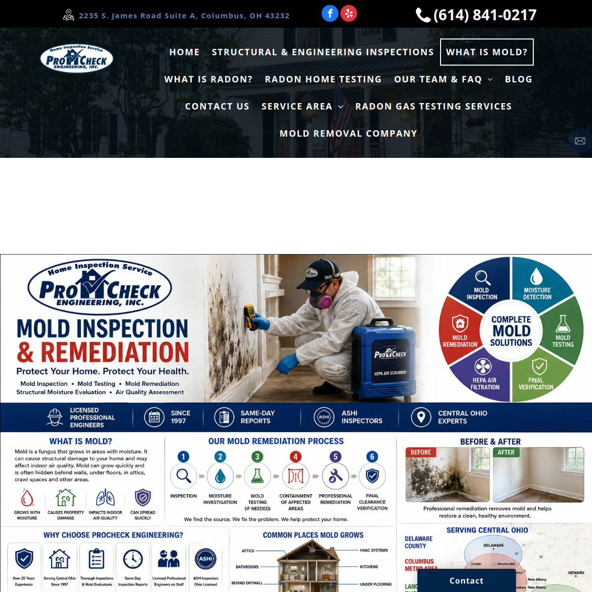Screenshot of ProCheck Engineering Inc