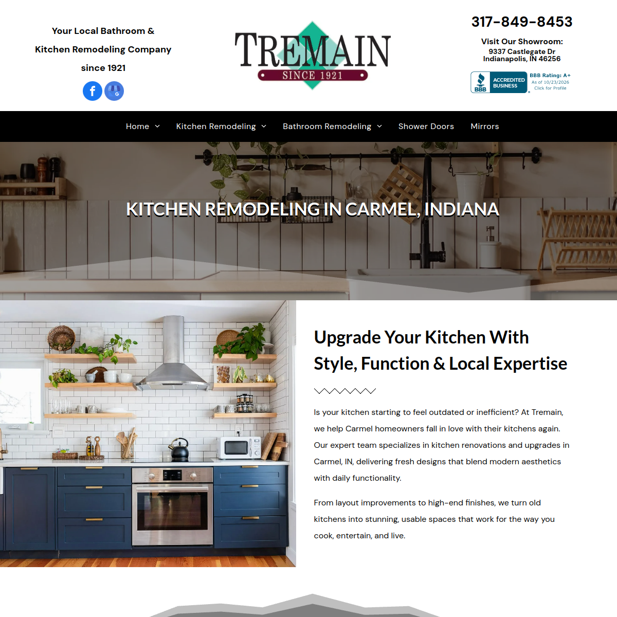 Screenshot of Tremain Corporation