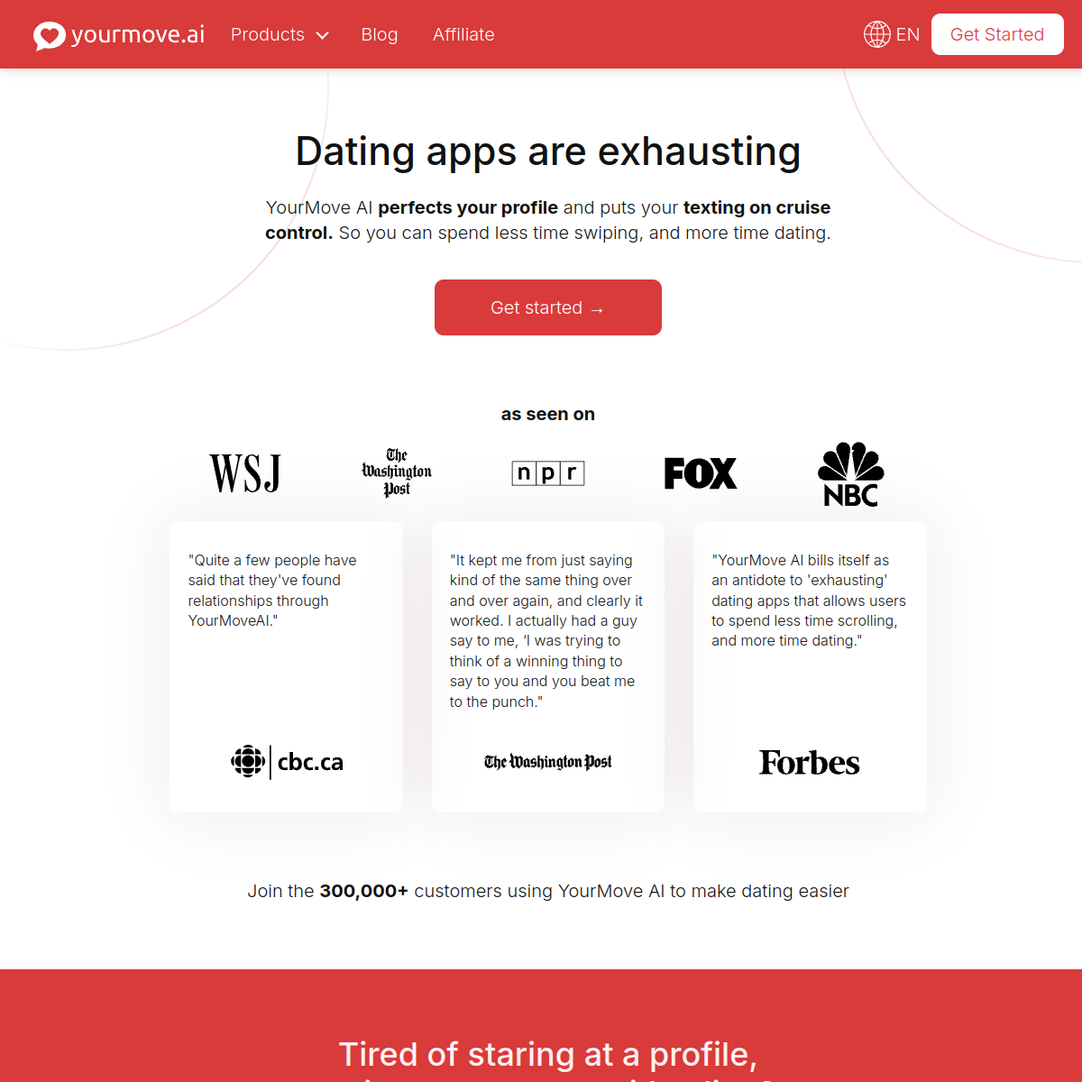 Screenshot of YourMove.ai