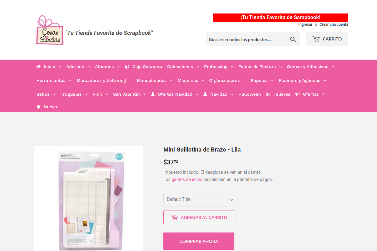 Proyecto Cositas Lindas PTY