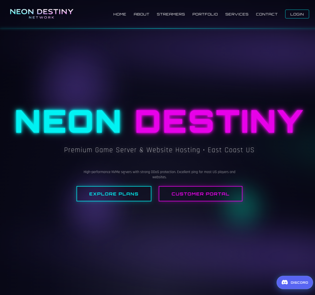 Screenshot preview of Neon Destiny