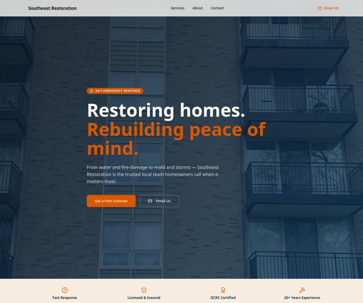 Preview of Southeast Restoration