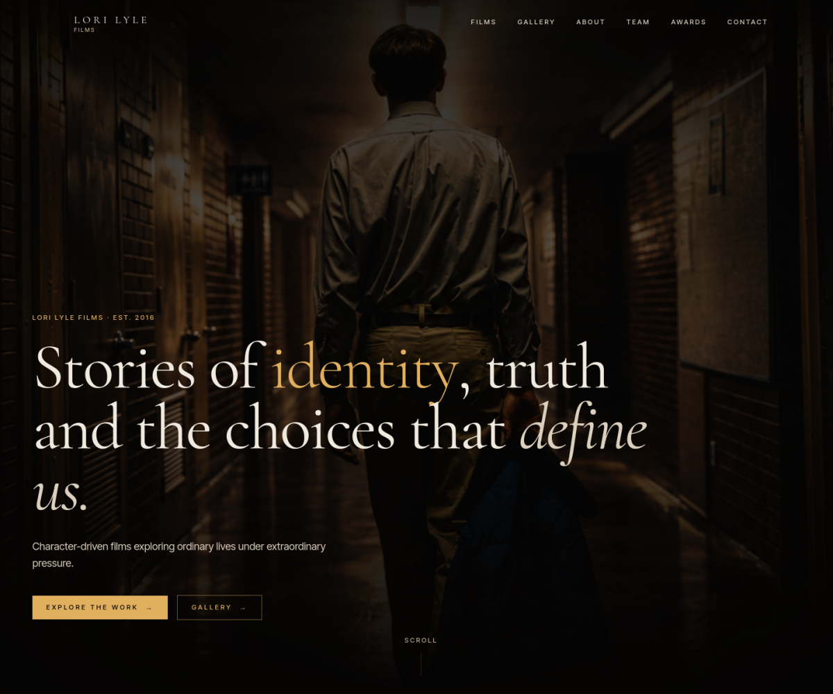 Indie Vista Weaver — website preview