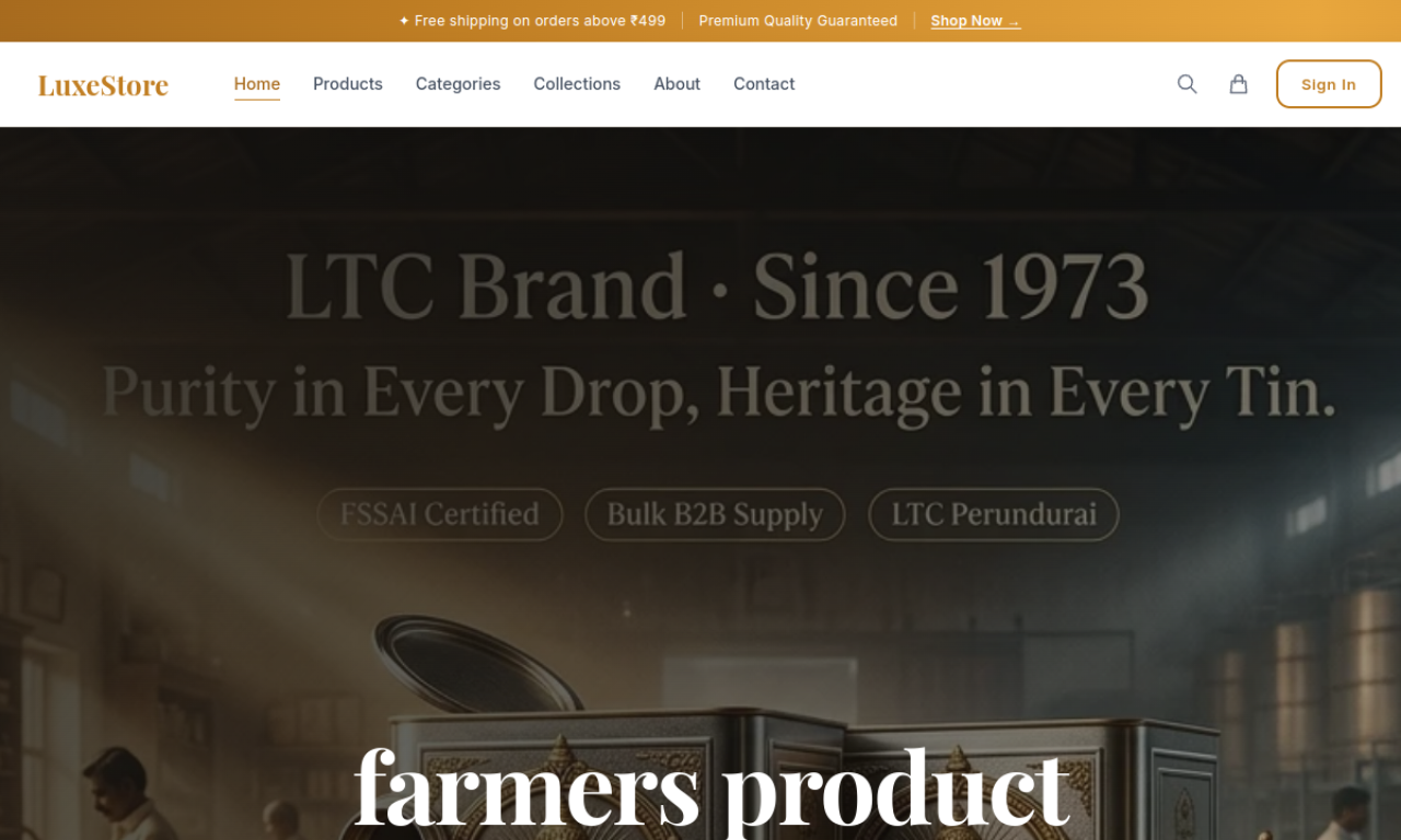 LuxeStore