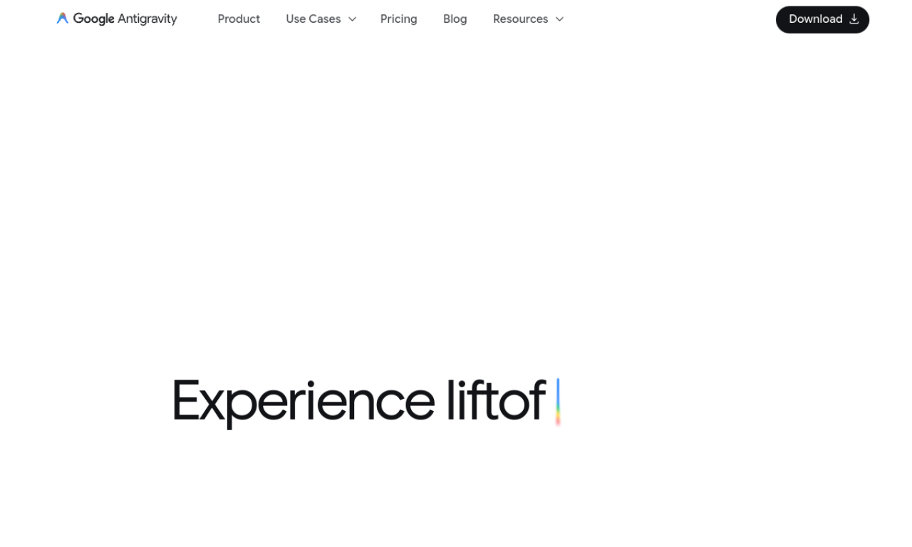 Antigravity screenshot