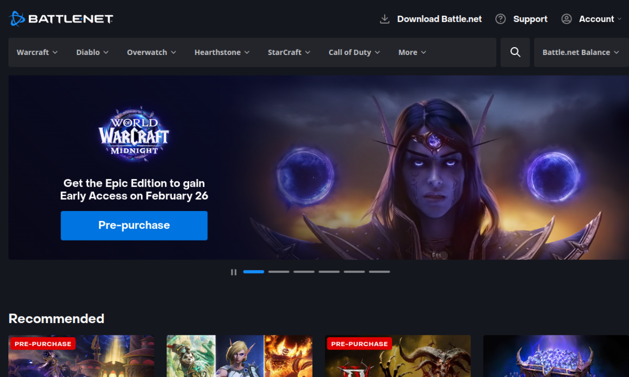 Battle.net screenshot