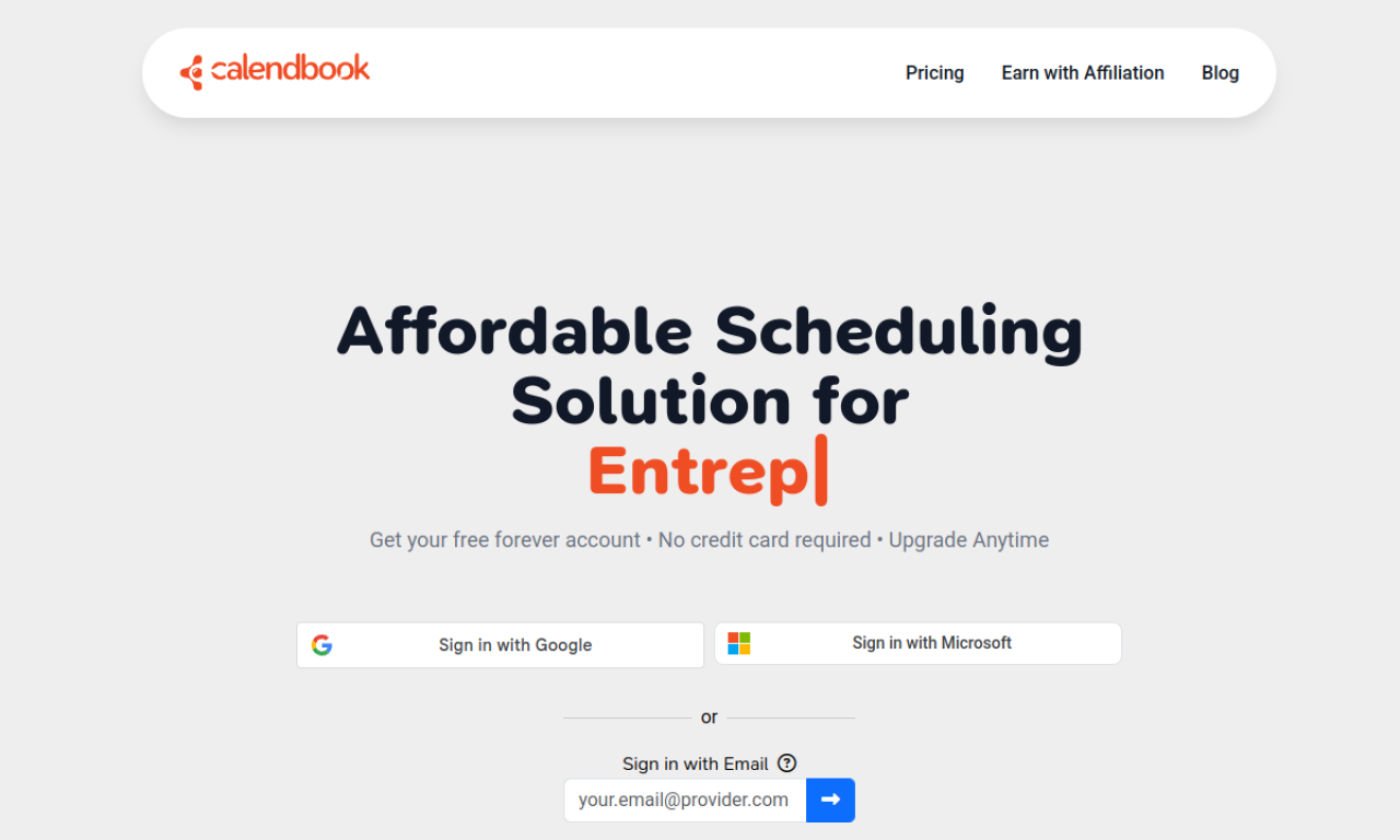 Calendbook screenshot