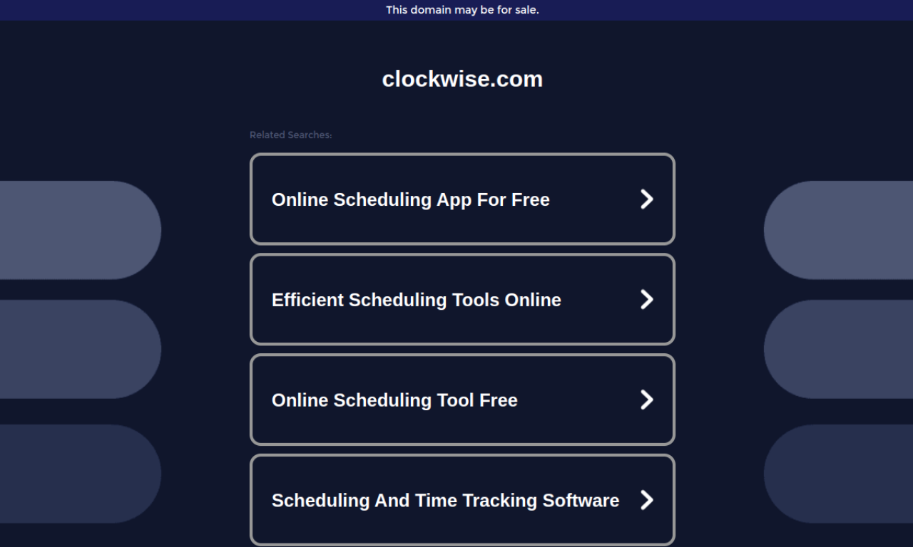 Clockwise screenshot