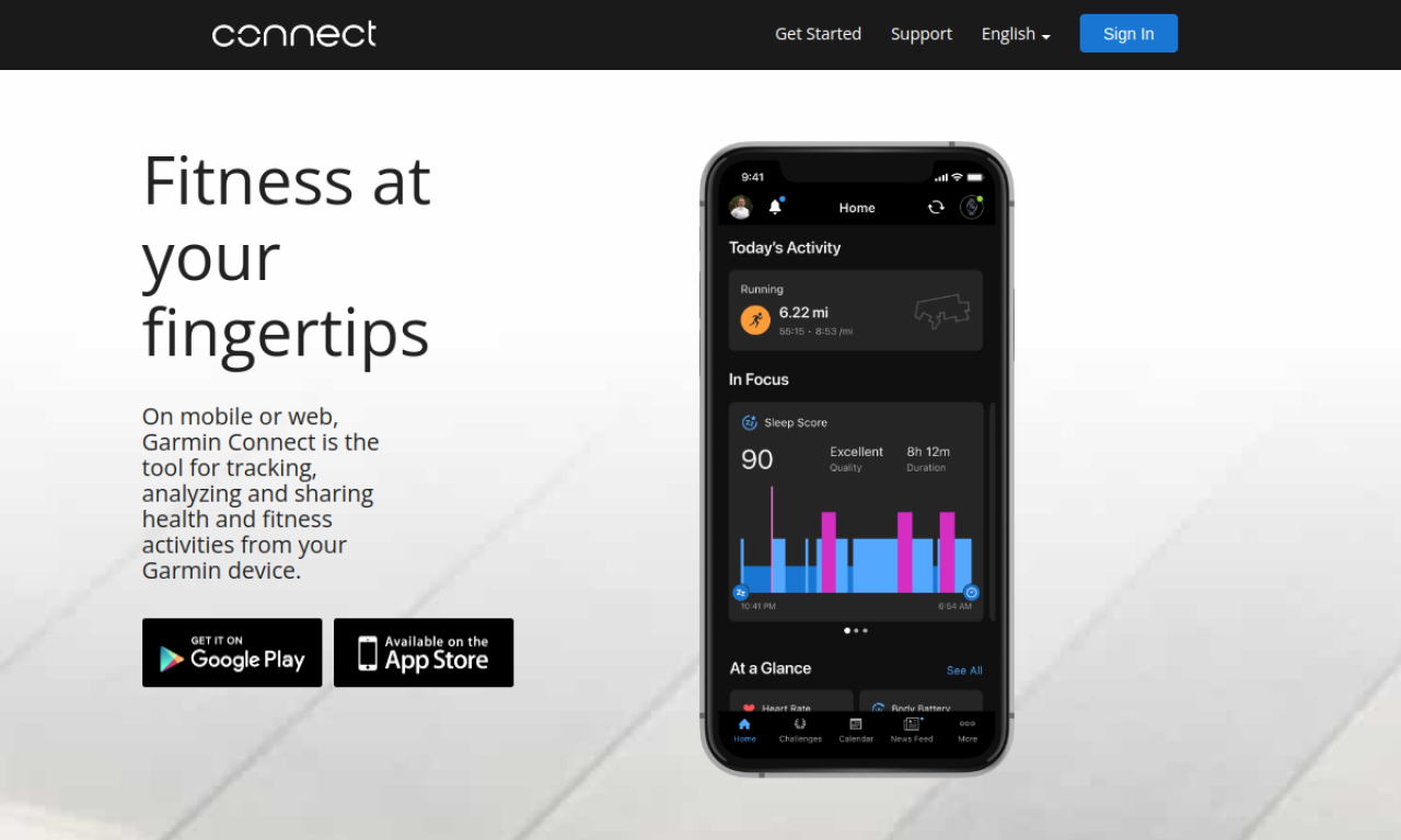 Garmin Connect screenshot