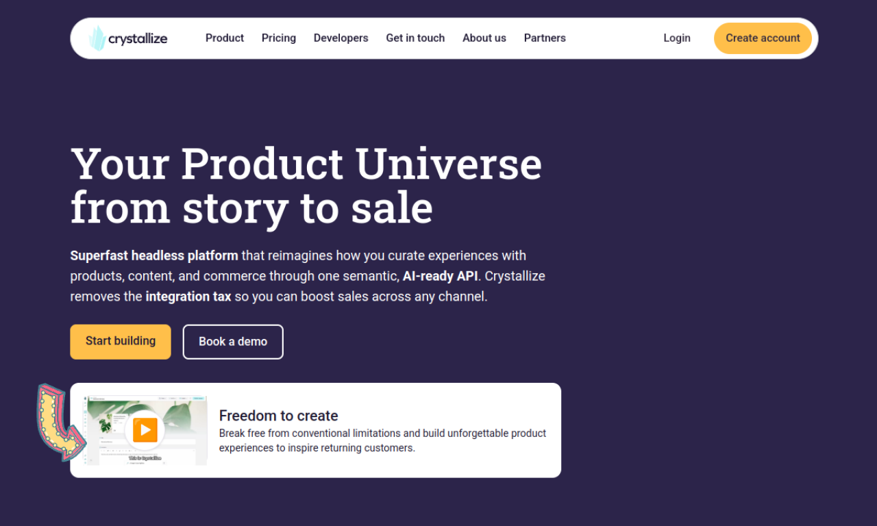 Crystallize screenshot