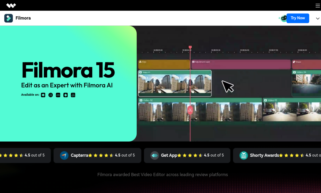 Filmora screenshot