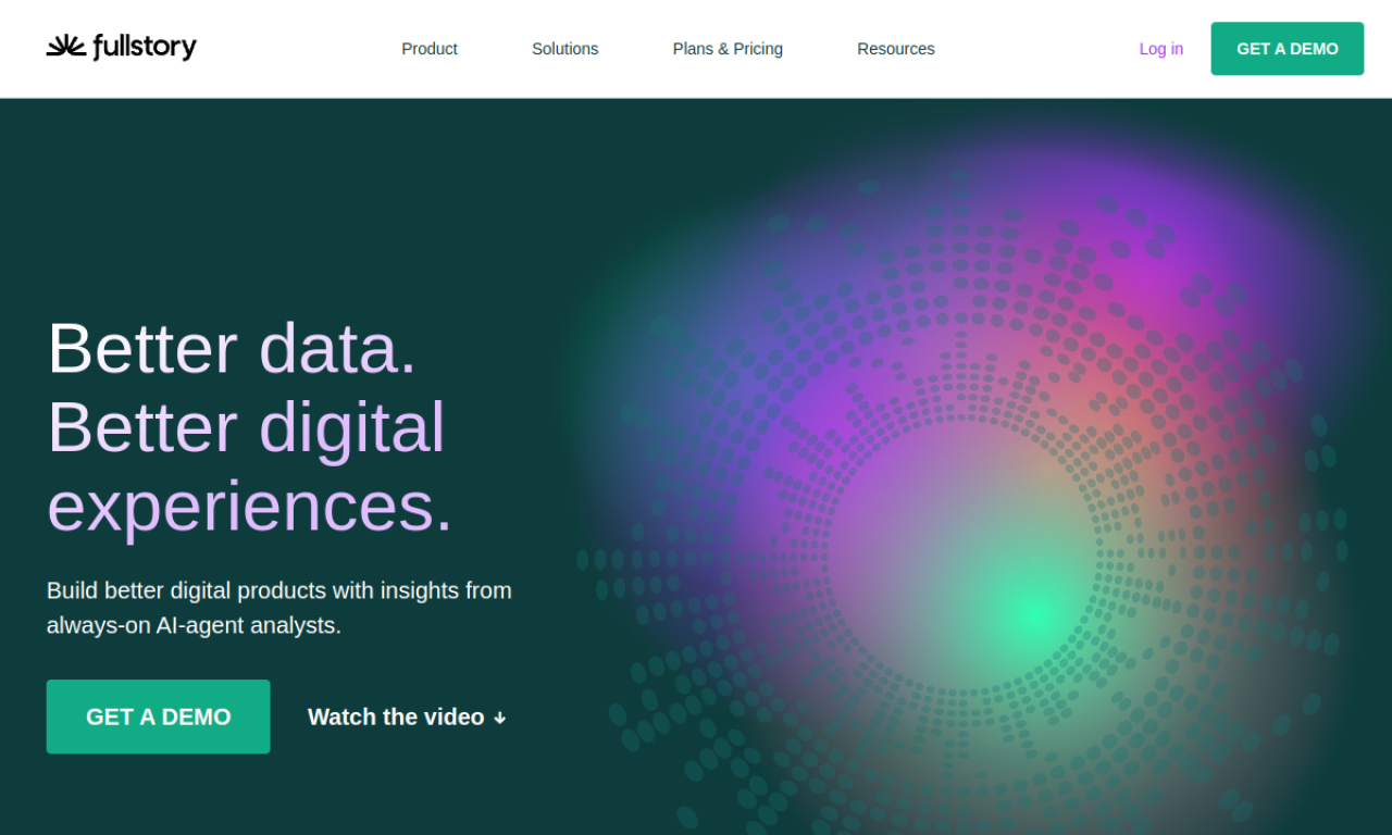 FullStory screenshot