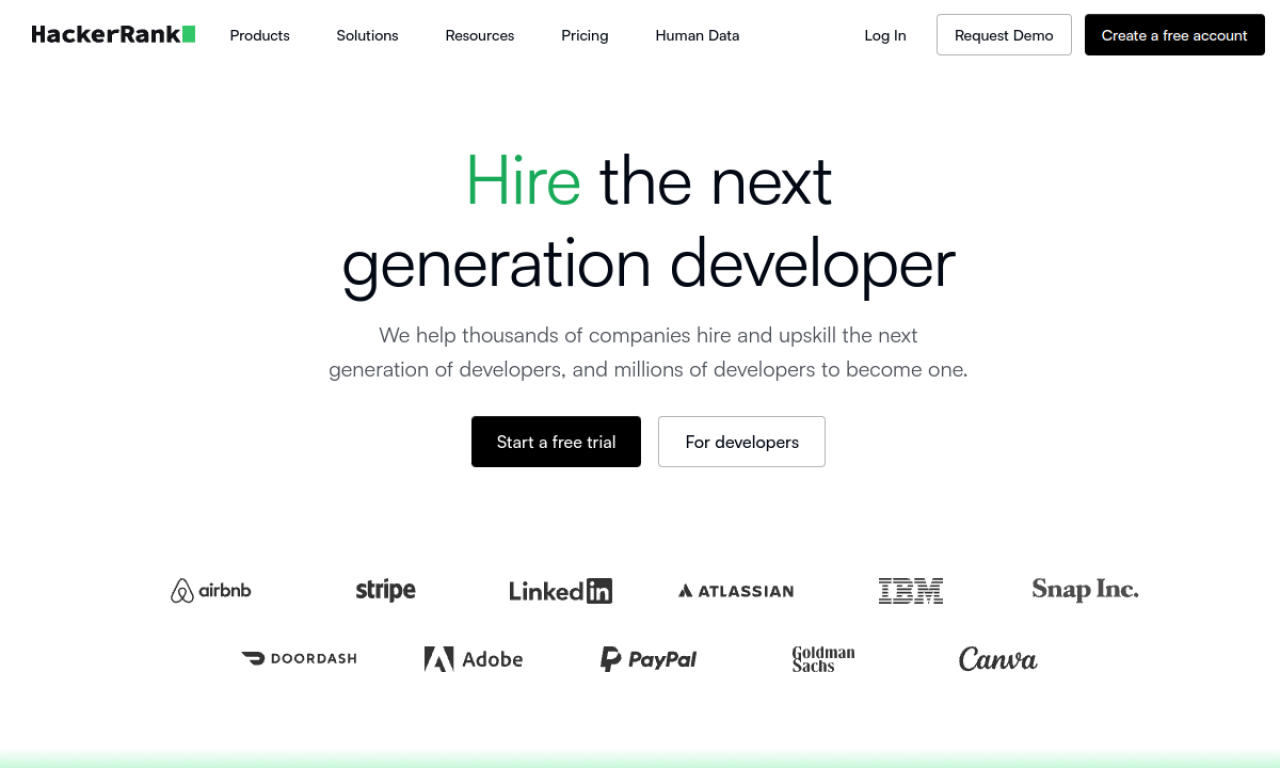 HackerRank screenshot