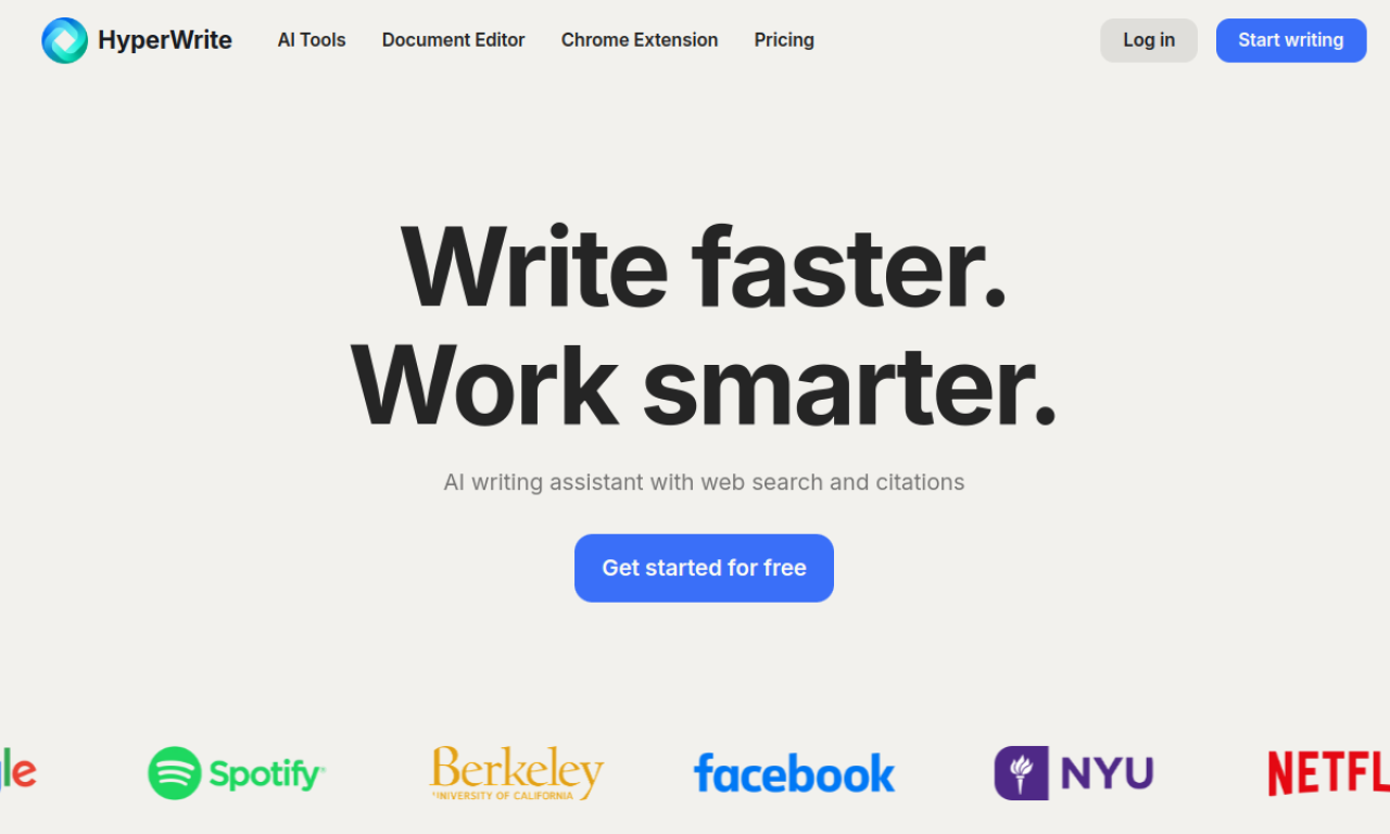 HyperWrite screenshot