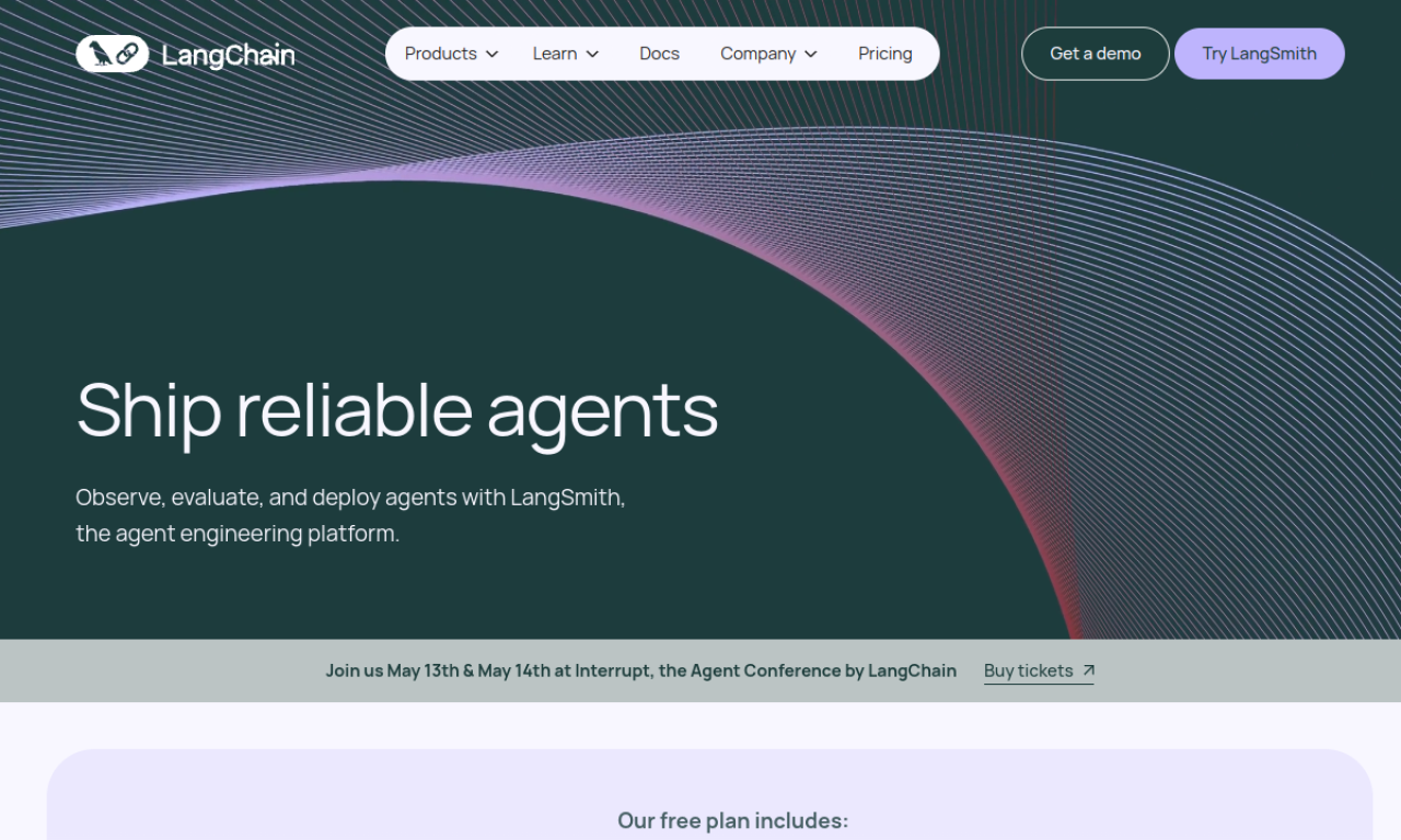 LangChain screenshot