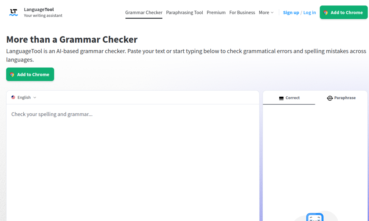 LanguageTool screenshot