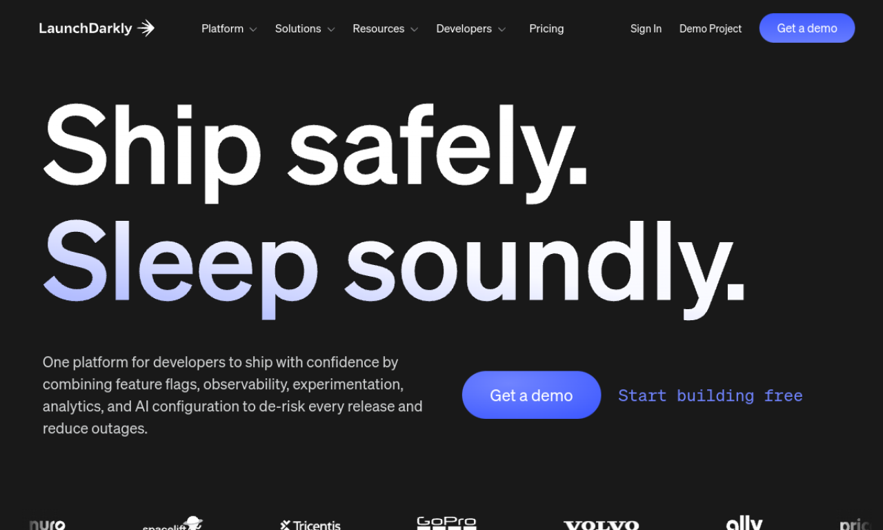LaunchDarkly screenshot