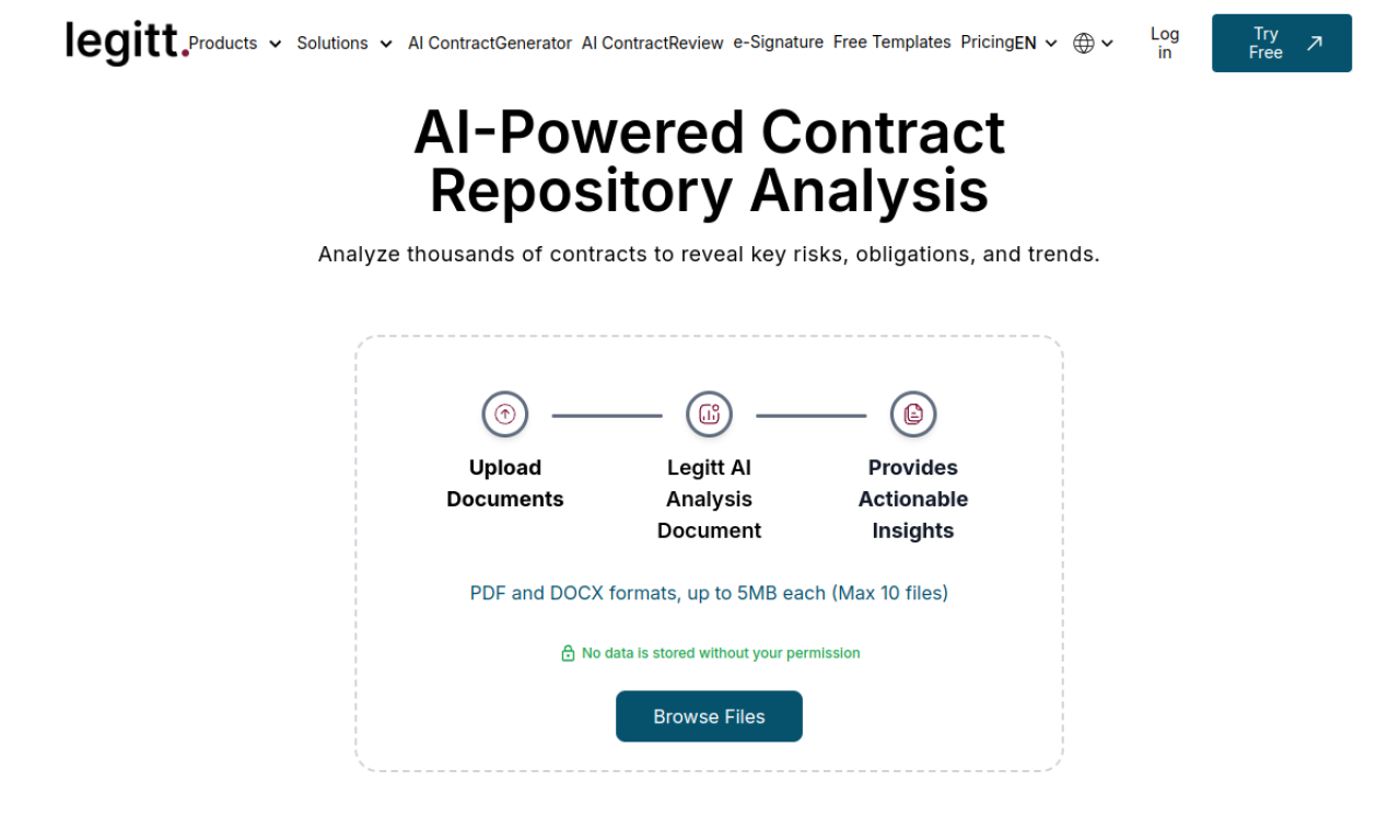 AI Bulk Analysis screenshot
