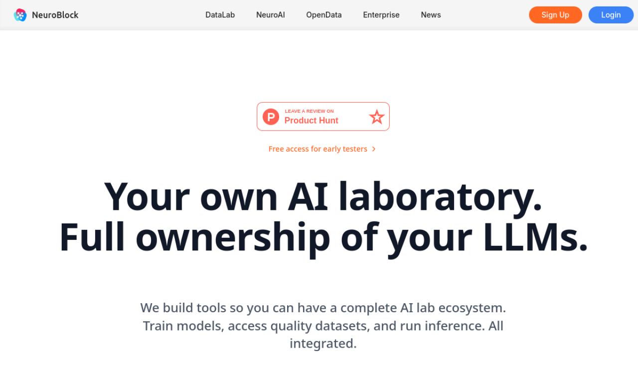 NeuroBlock screenshot