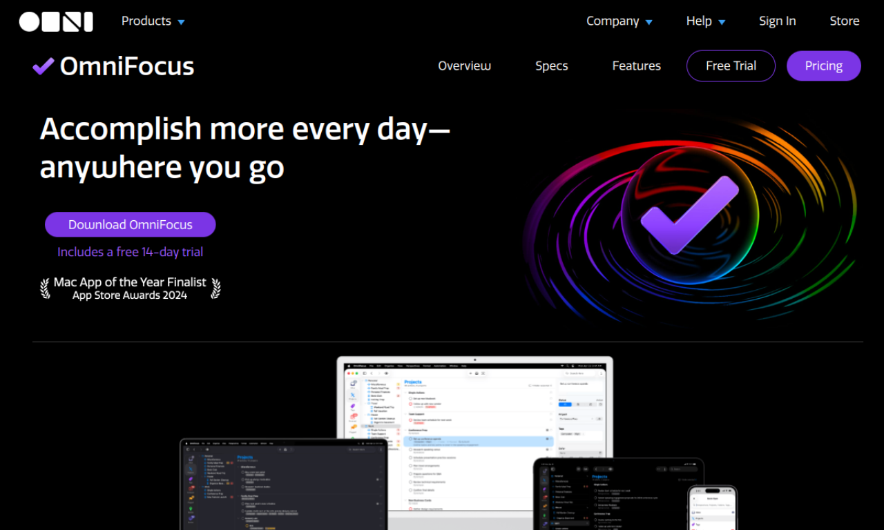 OmniFocus screenshot