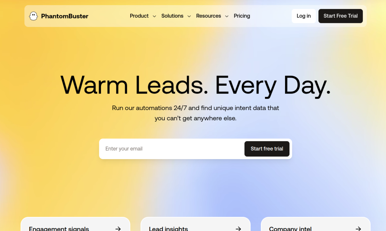 PhantomBuster screenshot
