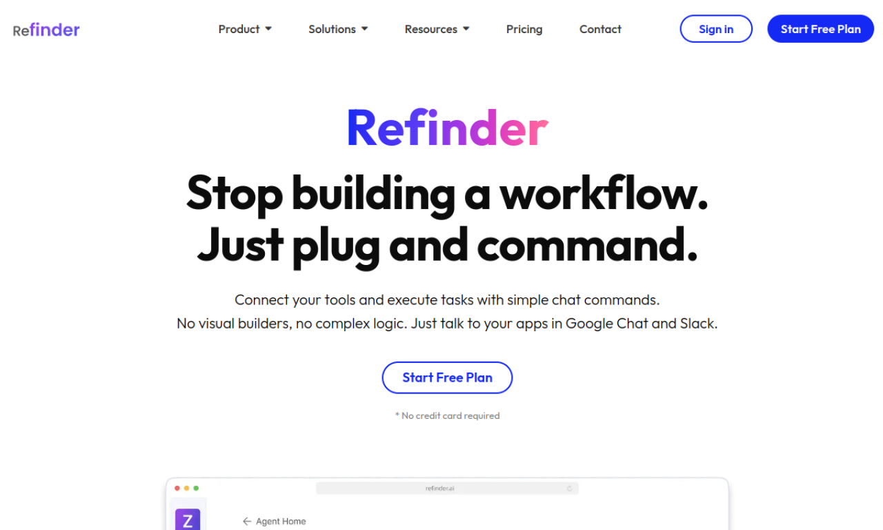 Refinder AI screenshot