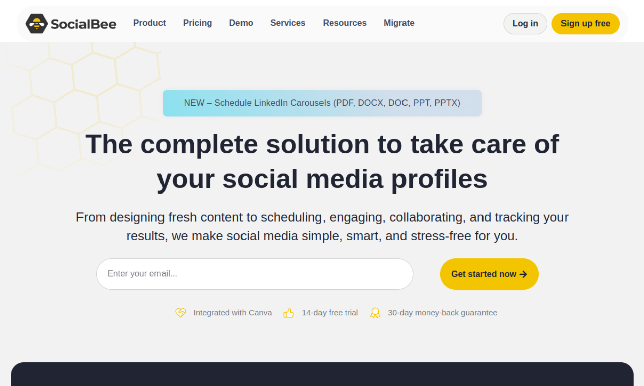 SocialBee screenshot