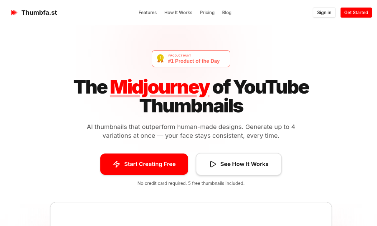 Thumbfa.st screenshot