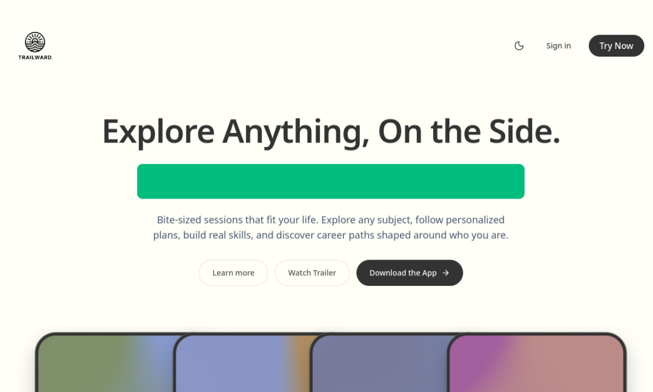 Trailward screenshot