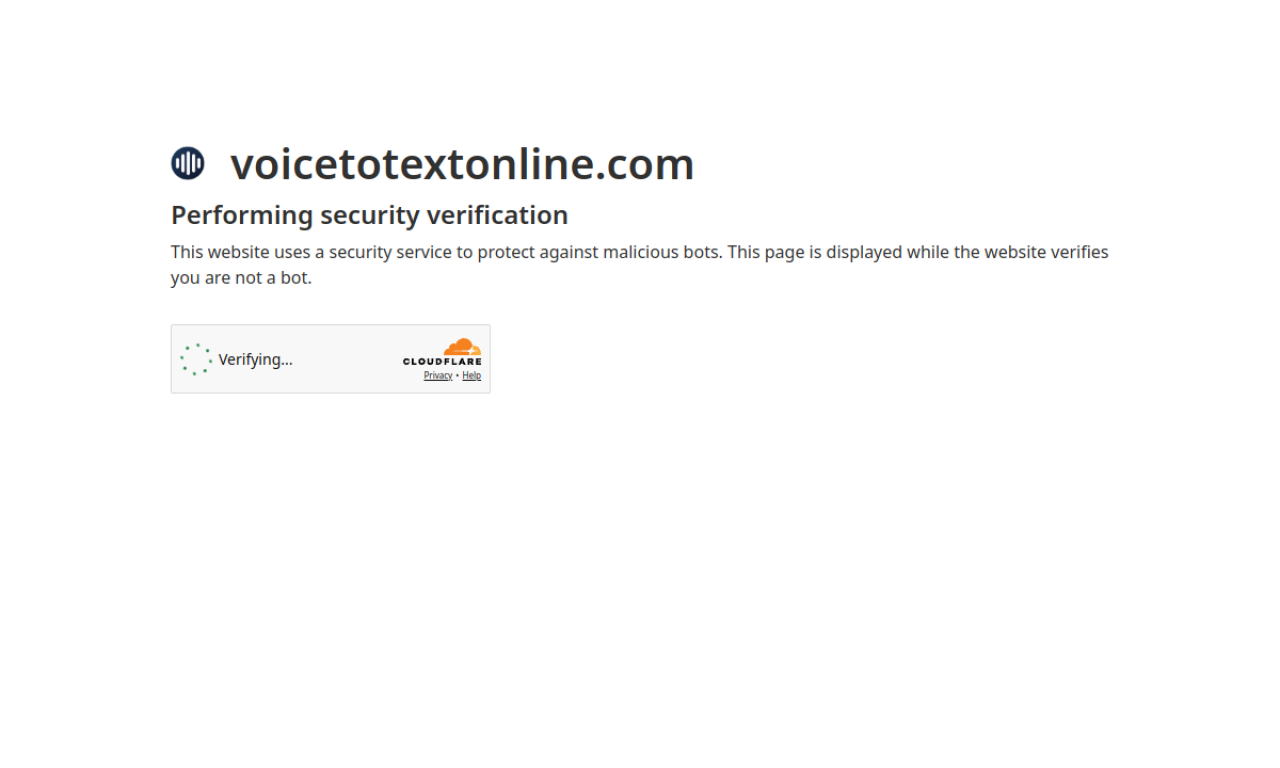 Voice to Text Online screenshot