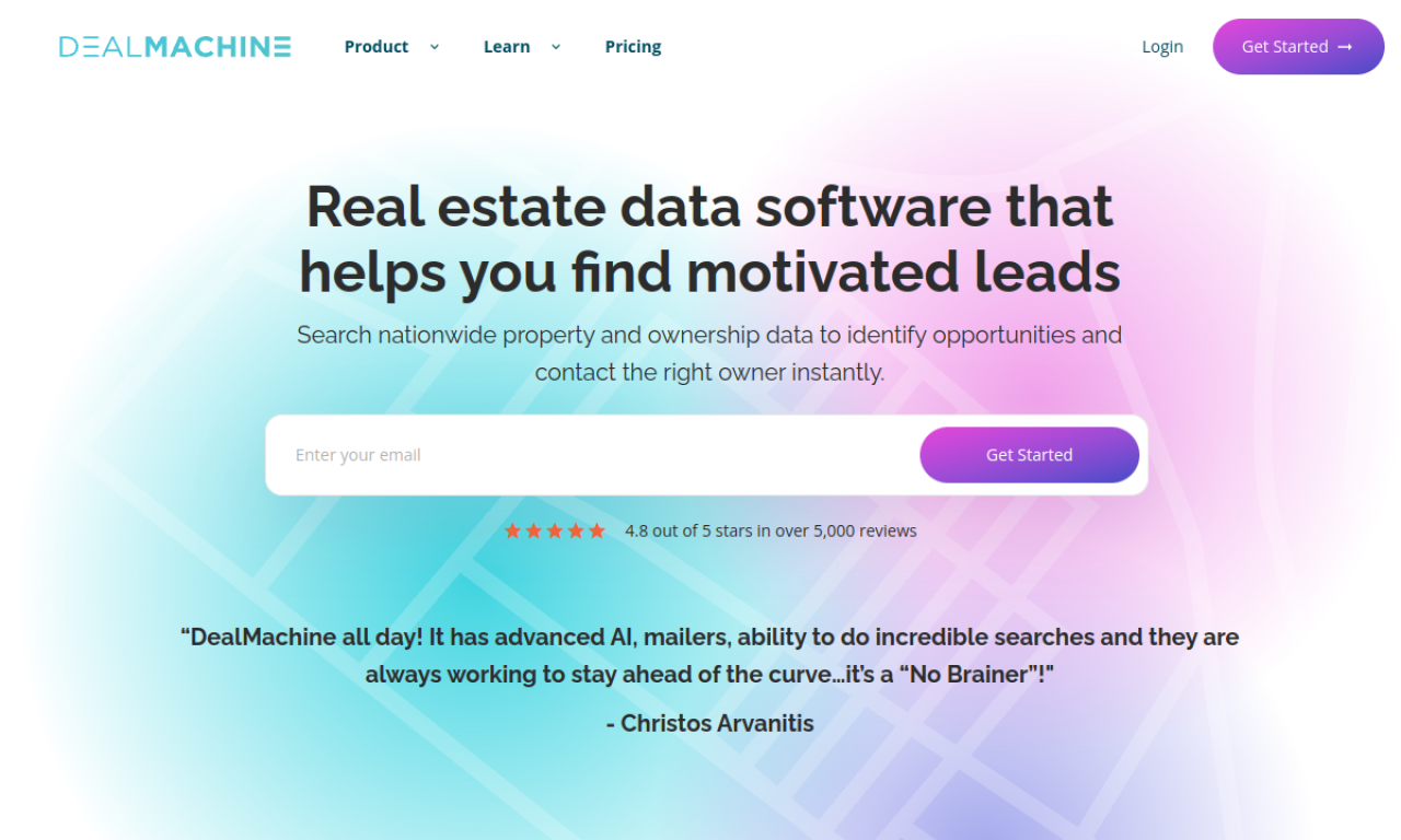DealMachine screenshot