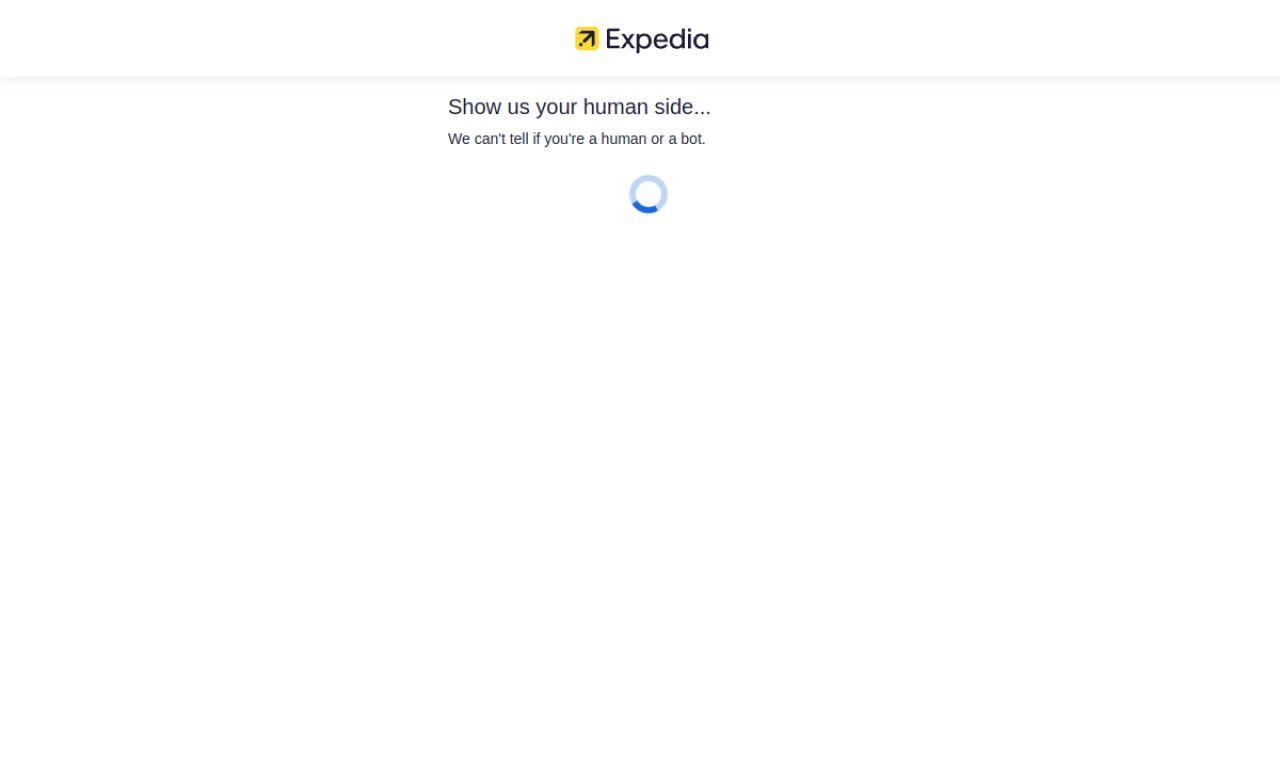 Expedia screenshot