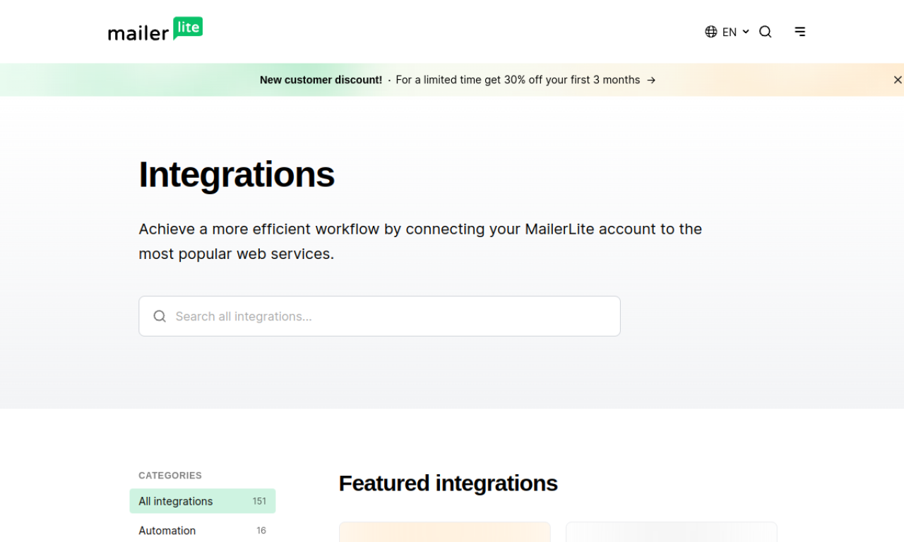 Mailerlite Integrations