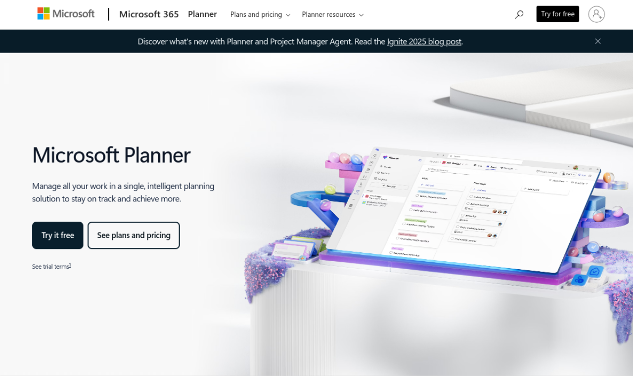 Microsoft Project screenshot