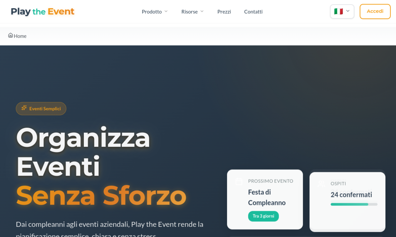 Play The Event screenshot