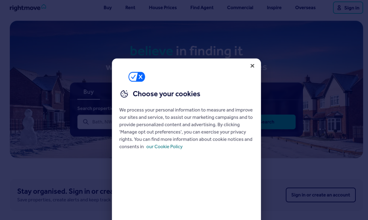 Rightmove screenshot