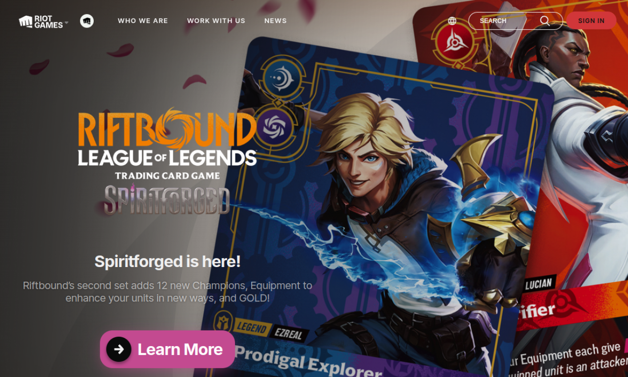 Riot Games screenshot