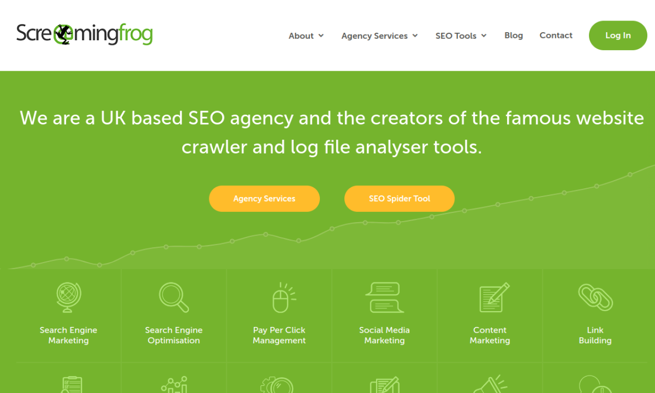 Screaming Frog screenshot