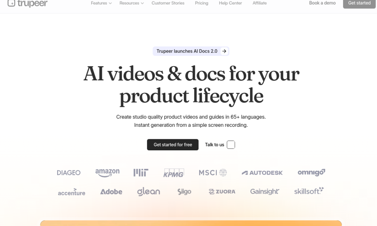 AI Doc Writer by Trupeer screenshot