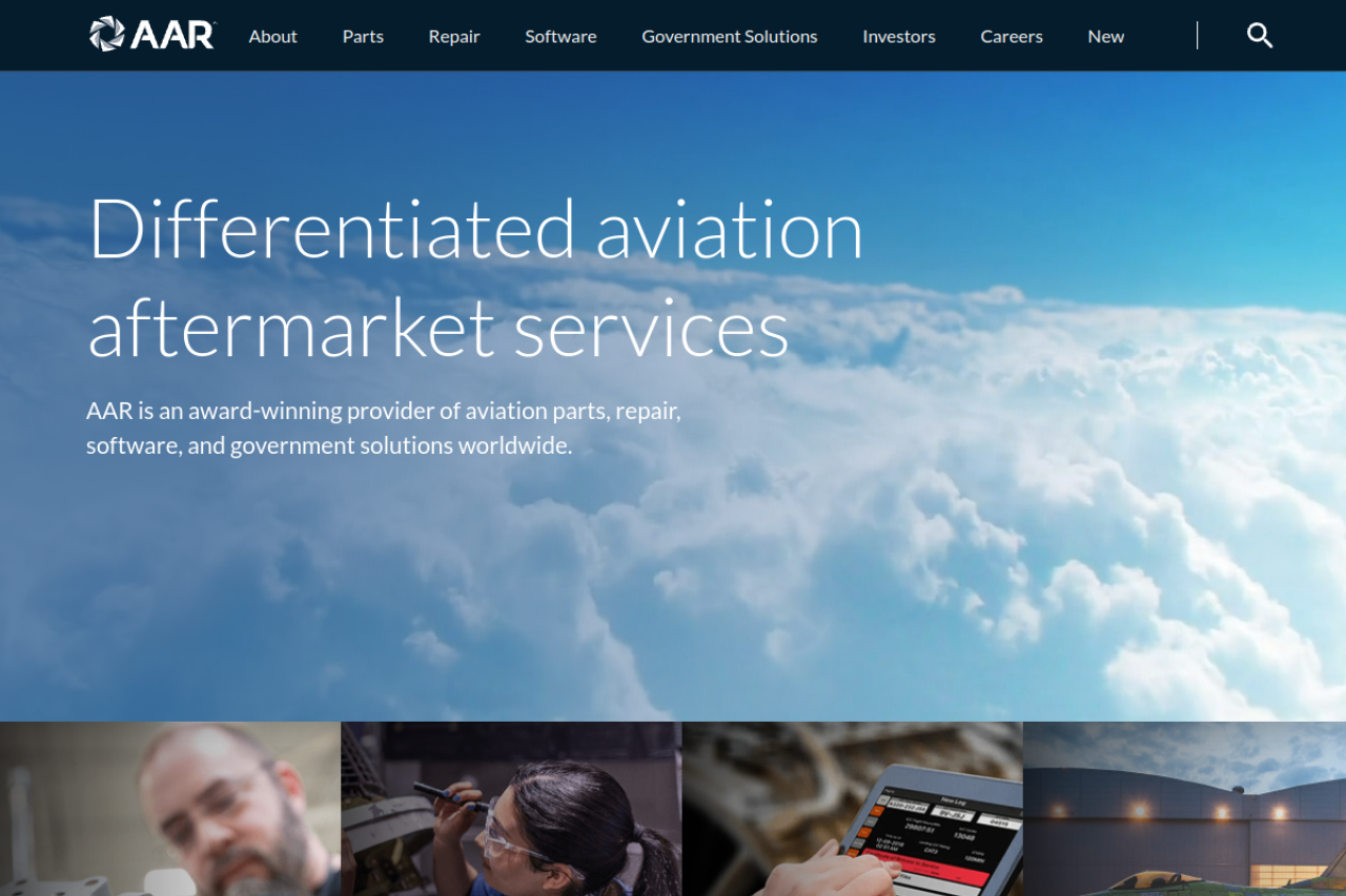 Screenshot of aarcorp.com