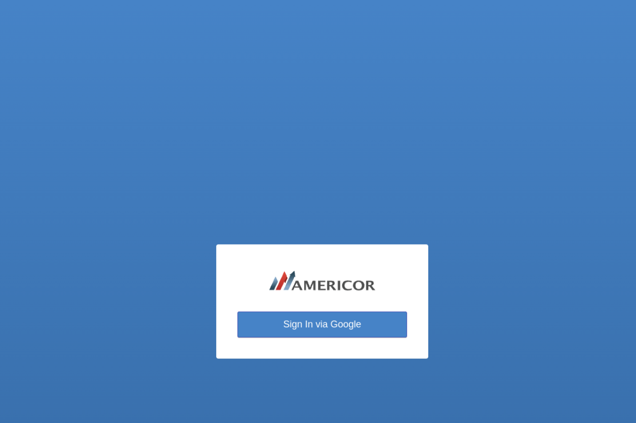 Screenshot of americor.biz