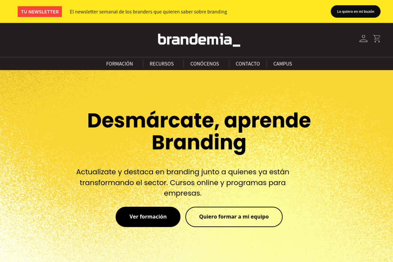 Screenshot of brandemia.org