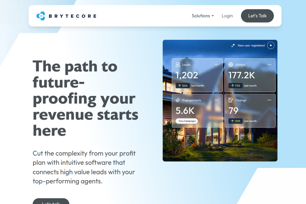 Screenshot of brytecore.com