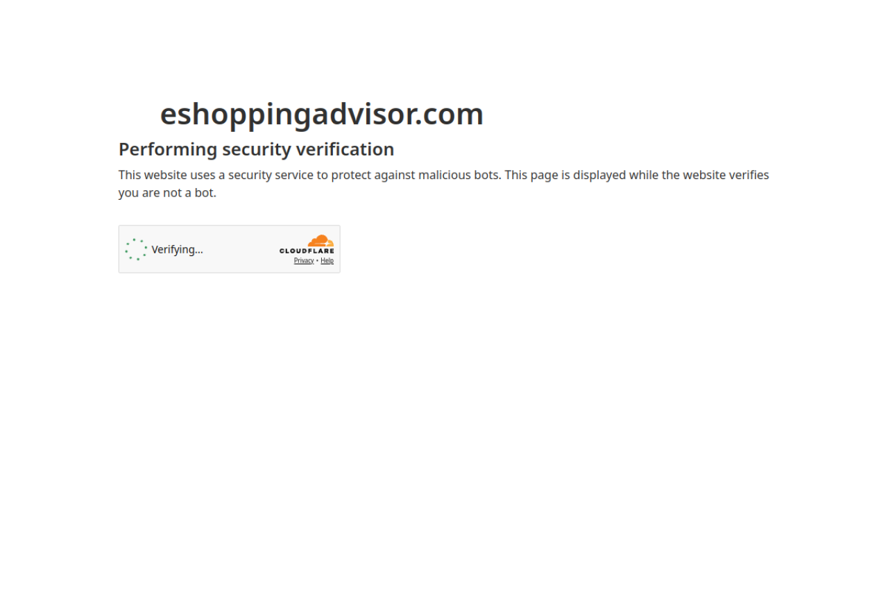 Screenshot of eshoppingadvisor.com