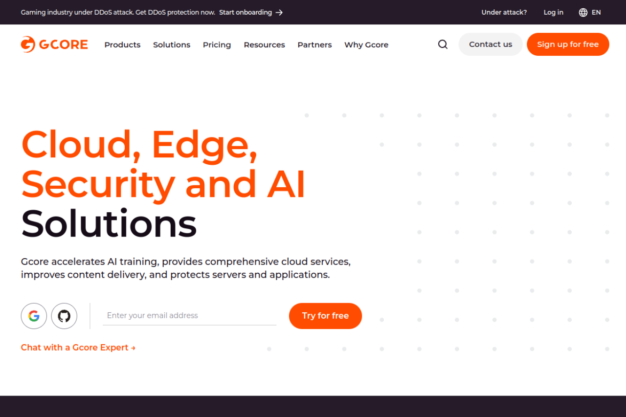 Screenshot of gcore.lu