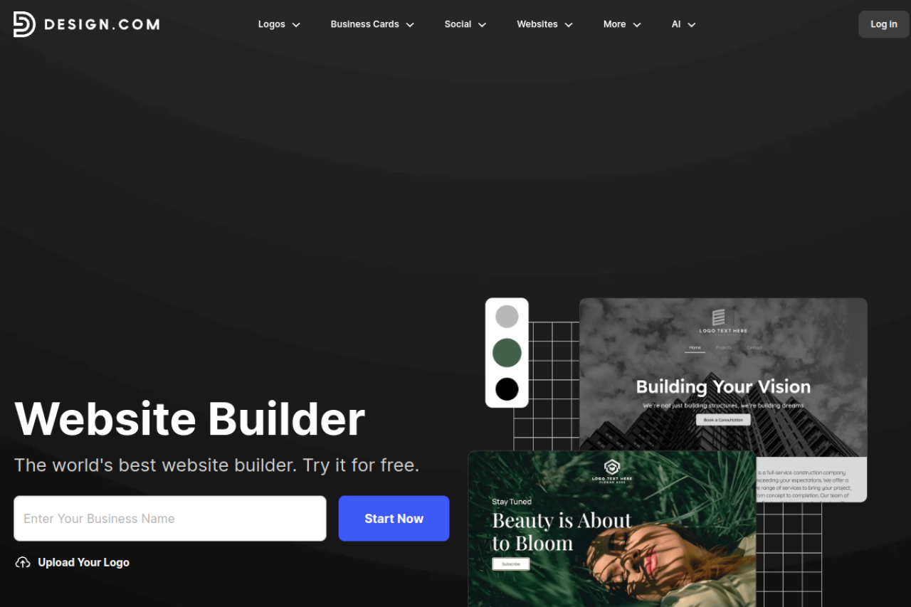 Screenshot of brand.site