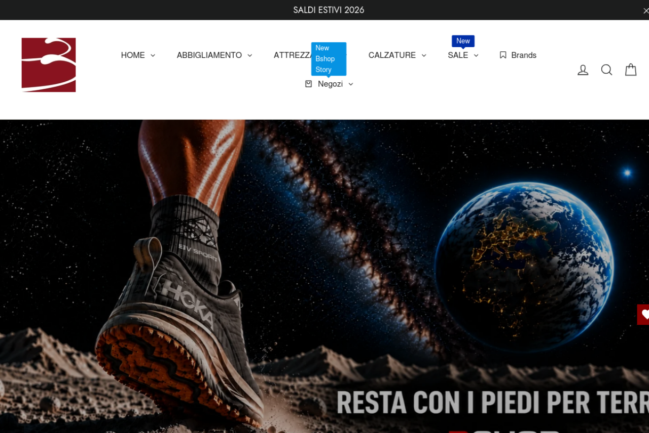 Screenshot of bshopzone.it